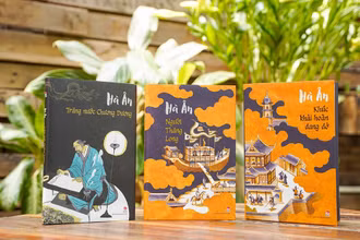Bộ tiểu thuyết lịch sử của nhà văn Hà Ân. (Ảnh: NXB Kim Đồng)