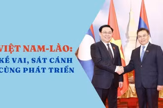 Việt Nam-Lào: Kề vai, sát cánh cùng phát triển