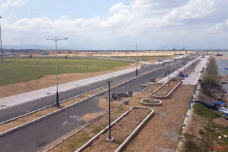 Khu đô thị mới Nam thành phố Tuy Hòa, Phú Yên giảm giá trái pháp luật khi bán đấu giá gây thiệt hại ngân sách nhà nước. (Ảnh: Trình Kế)