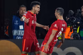 Fabinho giúp Liverpool ngược dòng thành công ở trận lượt về. (Ảnh: Getty)