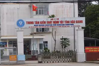 Trụ sở CDC Hậu Giang.