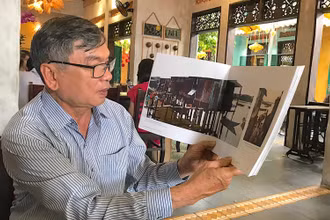 Nghệ sĩ nhiếp ảnh Ông Văn Sinh giới thiệu về tác phẩm sách ảnh “Đà Nẵng - Ký ức và Hiện tại”.