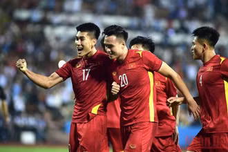 U23 Việt Nam có chiến thắng ấn tượng trong ngày ra quân. (Ảnh: THÀNH ĐẠT)