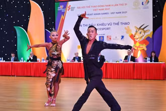 Khiêu vũ thể thao DanceSport tại SEA Games 31 có tổng cộng 12 nội dung với sự tham gia tranh tài của 22 đôi đến từ 6 quốc gia.