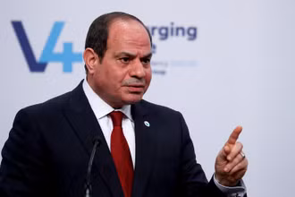 Tổng thống Ai Cập Abdel-Fattah El-Sisi. (Ảnh: Reuters)