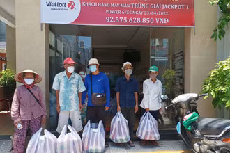 Người trúng Jackpot tại Đà Nẵng làm từ thiện gần 3 tỷ đồng