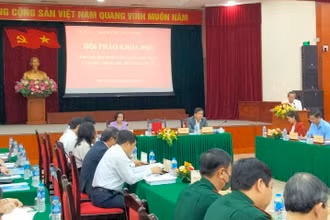 Quang cảnh hội thảo.