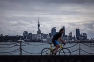 Khu vực vịnh Mission ở Auckland (New Zealand), tháng 9/2021. (Ảnh: THX/TTXVN)