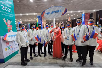 Đoàn thể thao Philippines ấn tượng với công tác tổ chức SEA Games 31 của nước chủ nhà Việt Nam. (Ảnh: SƠN BÁCH)