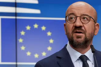 Chủ tịch Hội đồng châu Âu (EC) Charles Michel. (Ảnh: Reuters)