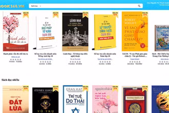 Chương trình khuyến mãi của sàn sách Quốc gia book365.vn. (Ảnh chụp màn hình)