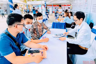 Gần 2 nghìn lao động tham gia Ngày hội việc làm Hải Phòng năm 2022