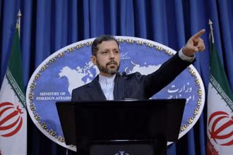 Người phát ngôn Bộ Ngoại giao Iran Saeed Khatibzadeh. (Ảnh: Bộ Ngoại giao Iran)