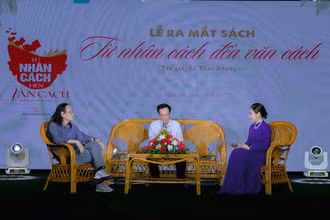 Lễ ra mắt sách "Từ nhân cách đến văn cách".