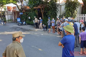 Khu vực xảy ra vụ gây thương tích tại Hội An.