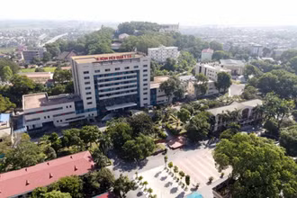 Quang cảnh Bệnh viện Quân y 110. (Ảnh: QĐND)