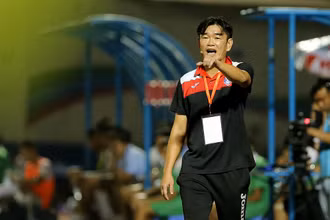 HLV Phan Thanh Hùng chia tay Than Quảng Ninh sau 5 năm gắn bó. (Ảnh: H.A)