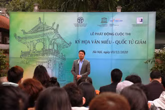 Lễ phát động cuộc thi “Ký họa Văn Miếu – Quốc Tử Giám”.