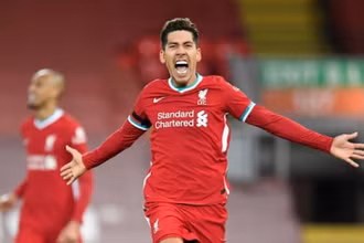 Firmino ghi bàn quyết định, giúp Liverpool thắng Tottenham 2-1.
