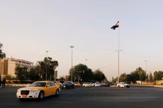 Vùng Xanh ở thủ đô Baghdad. (Ảnh: Reuters)