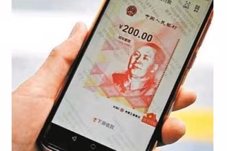 Bao lì xì Nhân dân tệ “kỹ thuật số”. (Ảnh: baidu.com)