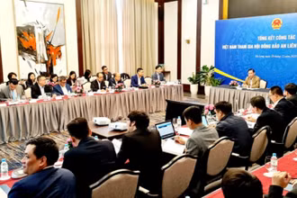 Quang cảnh hội nghị tổng kết công tác HĐBA LHQ năm 2020.