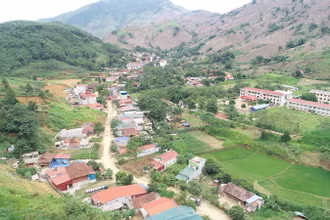 Một góc nông thôn mới của xã Tân Lang