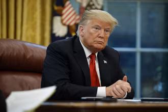 Tổng thống Mỹ Donald Trump. (Ảnh: AP)