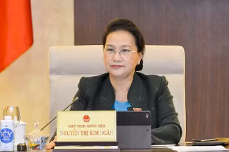 Chủ tịch Quốc hội Nguyễn Thị Kim Ngân.