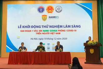 Việt Nam khởi động dự án thử nghiệm lâm sàng vaccine ngừa Covid-19