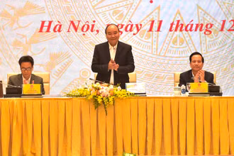 Thủ tướng Nguyễn Xuân Phúc chủ trì Hội nghị trực tuyến tổng kết công tác giảm nghèo