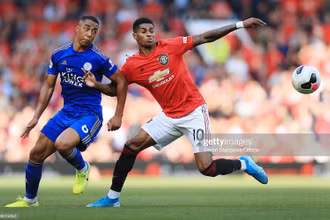 Cầu thủ M. Rashford (áo đỏ, Man United) sẽ ghi bàn trận này?