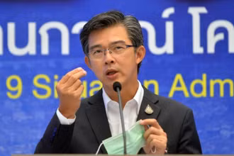 Người phát ngôn CCSA TS Taweesilp Visanuyothin.