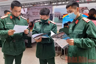 Tạo cơ hội việc làm cho bộ đội xuất ngũ