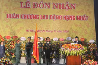 Cục cơ yếu Đảng, chính quyền đón nhận Huân chương lao động hạng nhất