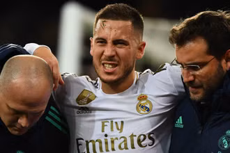 Tương lai của Hazard ở Real luôn bấp bênh bởi những chấn thương liên tiếp. (Ảnh: Real Madrid FC)