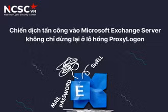 Cảnh báo của NCSC về 2 lỗ hổng bảo mật mới trên Microsoft Exchange Server.