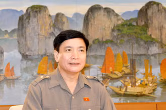 Tổng Thư ký Quốc hội Bùi Văn Cường. (Ảnh: DUY LINH)