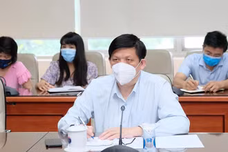 Bộ trưởng Nguyễn Thanh Long tại buổi làm việc.