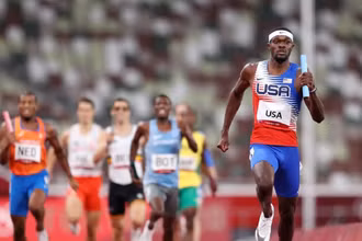 Mỹ khẳng định sự thống trị trên đường chạy tiếp sức 4x400m tại Olympic. (Ảnh: Getty Images)