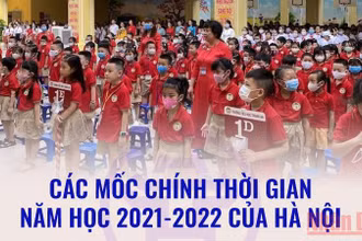 Mốc thời gian năm học 2021-2022 của Hà Nội