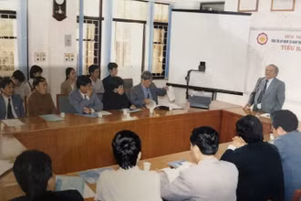 GS, TSKH Nguyễn Minh Chương chủ trì hội thảo khoa học tại Trường đại học Sư phạm Hà Nội 2.