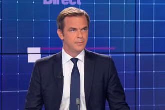 Bộ trưởng Olivier Véran. (Ảnh: BFMTV)