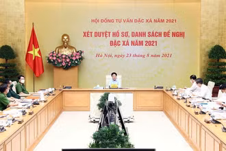 Quang cảnh cuộc họp. (Ảnh: Phạm Kiên/TTXVN)
