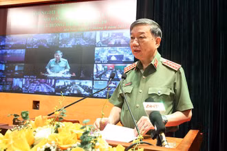 Đại tướng Tô Lâm phát động phong trào thi đua trong Công an nhân dân.