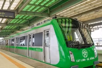 Với việc ban hành giá vé, hy vọng tàu đường sắt Cát Linh-Hà Đông sớm được khai thác thương mại