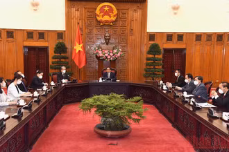 Toàn cảnh cuộc họp (Ảnh: Trần Hải).