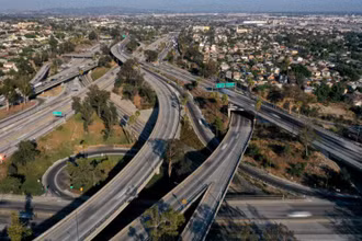Hình ảnh tại Los Angeles, California, ngày 10/8/2021. (Ảnh: Reuters)