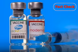 Vaccine của Pfizer-BioNTech và Moderna. (Ảnh: Reuters)