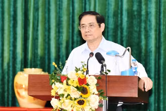 Thủ tướng Phạm Minh Chính chúc mừng và giao nhiệm vụ cho Viện Khoa học hình sự.